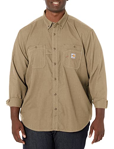 Carhartt 104138 Men's Flame-Resistant Force® Lightweight Long Sleeve Sh
