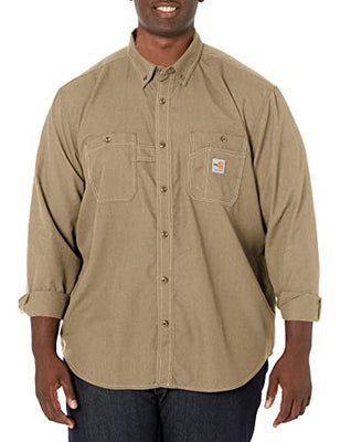 Carhartt 104138 Men's Flame-Resistant Force® Lightweight Long Sleeve Sh