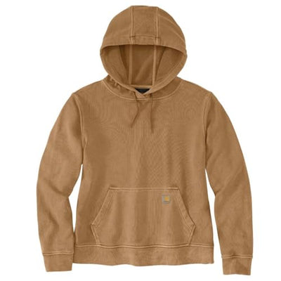 Carhartt womens Relaxed Fit Midweight Garment Dye French Terry Hooded Sweatshirt