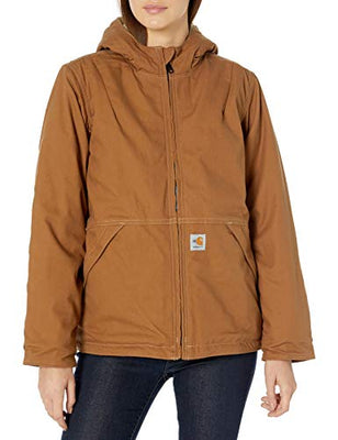 Carhartt 102694 Women's Flame-Resistant Full Swing Quick Duck Sherpa-Lined Jacket