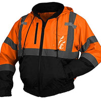 Pyramex RJ3210 Series Lumen X Class 3 Fleece Bomber Safety Jacket