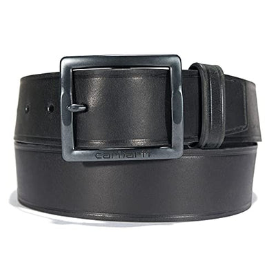Carhartt A0005499 Men's Bridle Leather Heat Creased Belt, Available in Multiple Styles, Colors & Sizes