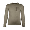 Carhartt MBL110 Men's Force Heavyweight Heathered Knit Base Layer Crewneck Pocket Top