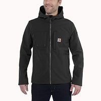 Carhartt 103829 Men's Rain Defender Relaxed Fit Midweight Softshell Hooded Jacket