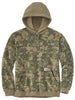 Carhartt 106389 Men's Loose Fit Midweight Camo Logo Graphic Sweatshirt