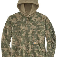 Carhartt 106389 Men's Loose Fit Midweight Camo Logo Graphic Sweatshirt