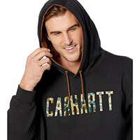 Carhartt 105486 Men's Loose Fit Midweight Camo Logo Graphic Sweatshirt