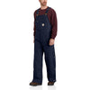 Carhartt 106672 mens Loose Fit Firm Duck Insulated (Big & Tall) Bibs Overalls, Dark Navy, X-Large Tall US
