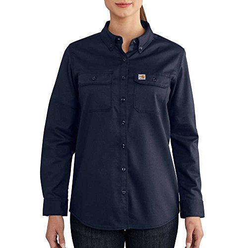 Carhartt 102459 Women's Flame-Resistant Rugged Flex Twill Shirt