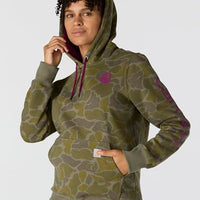 Carhartt 107267 Women's Relaxed Fit Midweight Logo Sleeve Graphic Printed Sweatshirt