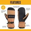 Carhartt A616 Men's Waterproof Insulated Knit Cuff Mitten