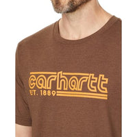 Carhartt 106538 Men's Relaxed Fit Lightweight Short-Sleeve Logo Graphic T-Shirt