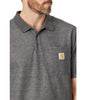 Carhartt 106685 Men's Loose Fit Midweight Short-Sleeve Pocket Polo