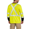 Carhartt 102905 Men's Flame Resistant High Visibility T-shirt Class 3 (Big & Tall)