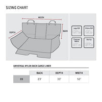 Carhartt Universal Fitted Nylon Duck Cargo Liner, Durable Water-Repellent Liner, Fits a Variety of Cargo Area Sizes