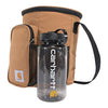 Carhartt B0000288 Unisex Adult Insulated 10 Can Vertical Cooler + Water Bottle FullyInsulated Lunchbox With Included Water Bottle