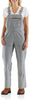 Carhartt 103042 Women's Brewster Double Front Striped Bib Overalls - Unlined