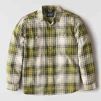 Carhartt Mens Rugged Flex Relaxed Fit Lightweight Long-Sleeve Plaid Shirt