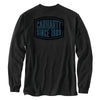 Carhartt 107038 Men's Loose Fit Heavyweight Long Sleeve Pocket 1889 Graphic T-Shirt