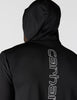 Carhartt 106165 Men's Force Sun Defender™ Lightweight Long-Sleeve Hooded Logo Graphic T-Shirt