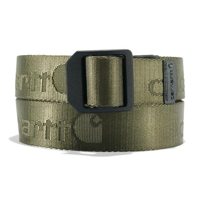 Carhartt A0005768 Men's Casual Nylon Webbing Belts, Available in Multiple Styles, Colors & Sizes