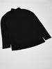 Force Relaxed Fit Long Sleeve Quarter Zip Pocket T-Shirt Black