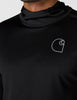 Carhartt 106165 Men's Force Sun Defender™ Lightweight Long-Sleeve Hooded Logo Graphic T-Shirt