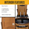 Carhartt B0000578 Classic Convertible Backpack Tote, Durable Water Repellent Material W/ 17" Laptop Sleeve