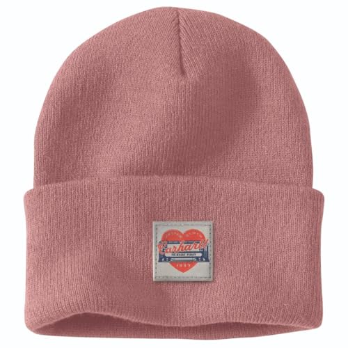 Carhartt Womens Knit Heart Patch Beanie