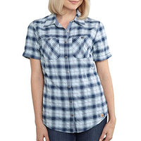 Carhartt 101595 Women's Short Sleeve Cotton Brogan Shirt