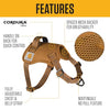 Carhartt P0000486 Nylon Duck No Pull Dog Harness, Fully Adjustable Dog Harness with Quick Control Handle and Reflective Accents