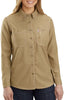 Carhartt 104147 Women's Flame-Resistant Force® Button Front Shirt