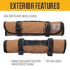 Carhartt 18 Pocket Utility Roll Bag, Durable Water-Resistant Tool Organization Roll