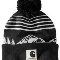 Carhartt 106335 Men's Knit Pom Mountain Beanie