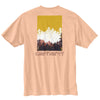Carhartt 105718 Men's Relaxed Fit Heavyweight Short-Sleeve Pocket Outdoors GRAP - X-Large Regular - Pale Apricot
