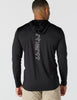 Carhartt 106165 Men's Force Sun Defender™ Lightweight Long-Sleeve Hooded Logo Graphic T-Shirt