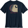 Carhartt 107436 Men's Irvine Relaxed C Logo T-Shirt