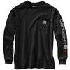 Carhartt 104130 Men's FR Force Irvine Loose LS Logo T-Shirt
