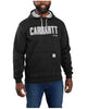 Carhartt 105494 Men's Loose Fit Midweight Felt Logo Graphic Sweatshirt