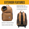Carhartt B0000535 28l Dual-Compartment Backpack, Durable Pack with Laptop Sleeve and Duravax Abrasion Resistant Base