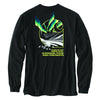 Carhartt 106887 Men's Loose Fit Heavyweight Long-Sleeve Gates of The Arctic NAT - Large - Black