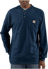 Carhartt K128 Men's Long Sleeve Henley T-Shirt