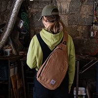 Carhartt B0000510 Men's Sling Bag Sling Crossbody Backpack with Side Release Buckle & Tablet Sleeve