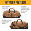 Carhartt B0000499 40l Utility Duffel, Heavy-Duty Gear Bag for Jobsite, Gym, & Travel