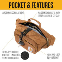 Carhartt B0000554 Adjustable Waist Pack, Durable, Water Resistant Hip Pack