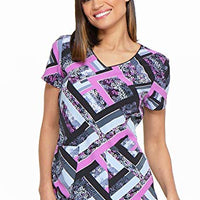 Dickies Prints Women Scrubs Top V-Neck DK701