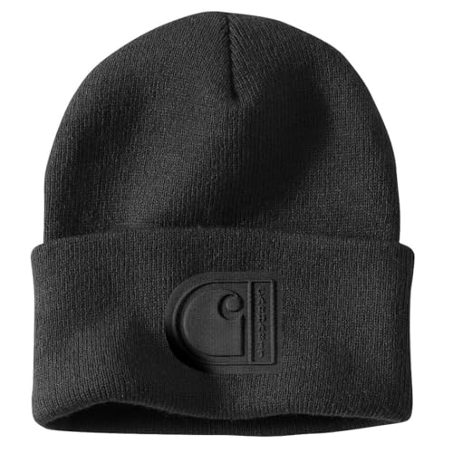 Carhartt Men's Knit Cuffed C Patch Beanie