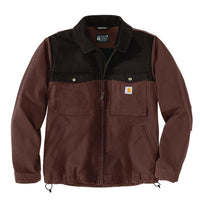 Carhartt 106432 Men's Montana Rugged Flex® Duck Relaxed Fit Insulated J - XX-Large - Mocha/Dark Brown