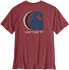 Carhartt 107436 Men's Irvine Relaxed C Logo T-Shirt
