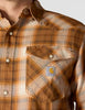 Carhartt 106756 Men's Montana Rugged Flex Relaxed Fit Lightweight Long-Sleeve Snap-Front Plaid Shirt